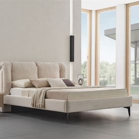 Enza Home Terra 5 Kapaklı Dolap + Yüksek Şifonyer + 2 Adet Komodin + 160x200 cm Başlıklı Karyola
