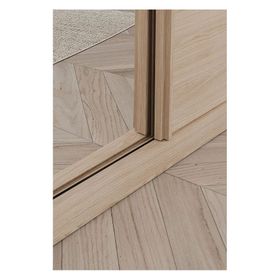 Enza Home Terra Sürgü Kapaklı Açık Meşe Gardırop