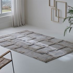 Enza Home Terral Bej 1.60x2.30 cm Polyester Halı