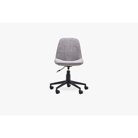 Enza Home Trendy Keten Dokulu Kumaş Mavi Sandalye