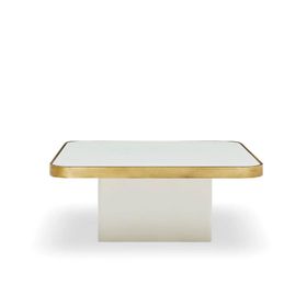 Enza Home Valio Orta Sehpa Açık Gri, 90x36,3 cm Orta Sehpa