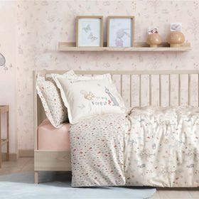 Enza Home Wonderland Krem Ranforce Bebek Nevresim Takımı