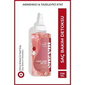 Enzym Cosmetics 200 ml Elma Sirkesi ve Yeşil Çay Saç Bakım Detoksu