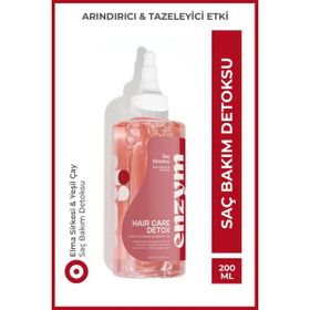 Enzym Cosmetics 200 ml Elma Sirkesi ve Yeşil Çay Saç Bakım Detoksu