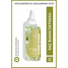 Enzym Cosmetics 200 ml Limon Otu ve Ginseng Saç Bakım Detoksu