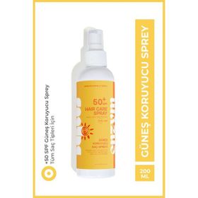 Enzym Cosmetics 50SPF+ 200 ml Güneş Koruyucu Saç Bakım Spreyi