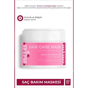 Enzym Cosmetics Kıvırcık ve Dalgalı Saçlar Serisi 250 ml Bakım Maskesi