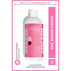Enzym Cosmetics Kıvırcık ve Dalgalı Saçlar Serisi 400 ml Bakım Kremi