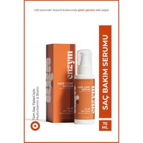Enzym Cosmetics Multivitamin ve Biotin Saç Bakım Kompleksi 75 ml Vitamin C Serumu