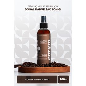 Enzym Cosmetics Saç ve Cilt 200 ml Doğal Kahve Toniği