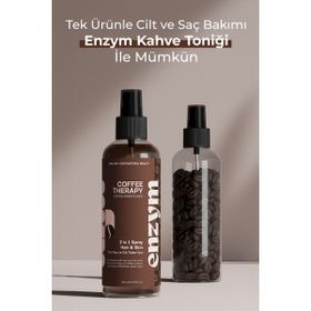 Enzym Cosmetics Saç ve Cilt 200 ml Doğal Kahve Toniği