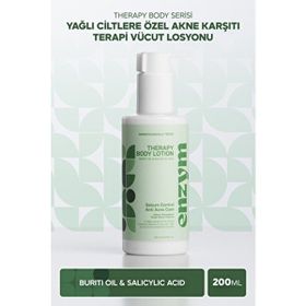Enzym Cosmetics Yağlı Ciltlere Özel Akne Karşıtı Terapi 200 ml Vücut Losyonu