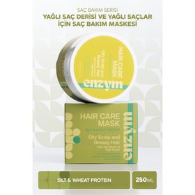 Enzym Cosmetics Yağlı Saçlar Serisi 250 ml Bakım Maskesi