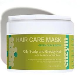 Enzym Cosmetics Yağlı Saçlar Serisi 250 ml Bakım Maskesi
