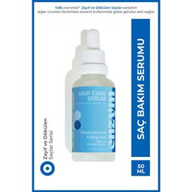 Enzym Cosmetics Zayıf ve Dökülen Saçlar Serisi 50 ml Bakım Serumu