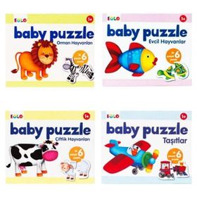 Eolo +1 Yaş 4'lü Bebek Puzzle Seti