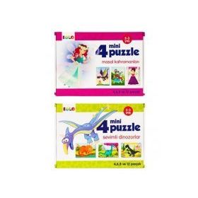 Eolo 2 Yaş Masal Kahramanları ve Dinozorlar Puzzle Set