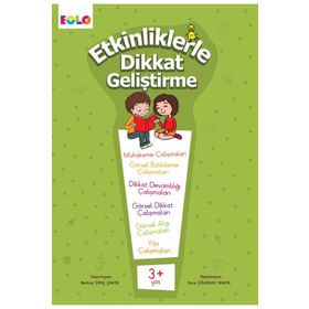 Eolo 3+ Yaş Etkinliklerle Dikkat Geliştirme Kitabı