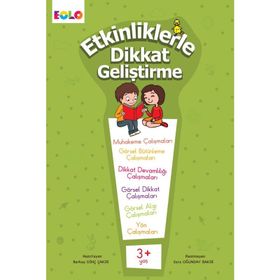 Eolo 3+ Yaş Etkinliklerle Dikkat Geliştirme Kitabı
