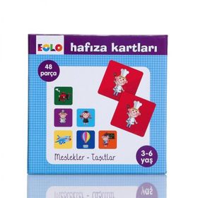 Eolo +3 Yaş Meslekler / Taşıtlar Hafıza Kartları