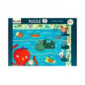 Eolo 40 Parça Yüzme Yarışı Yer Puzzle