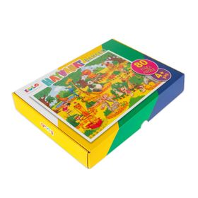 Eolo 80 Parça Hayvanat Bahçesi Puzzle