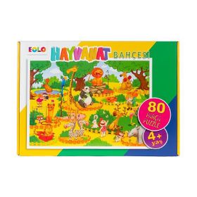 Eolo 80 Parça Hayvanat Bahçesi Puzzle