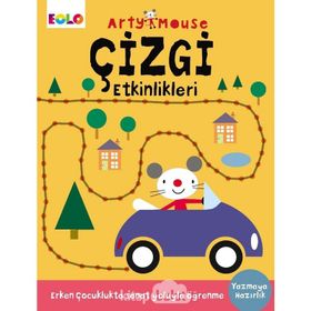 Eolo Arty Mouse Çizgi Etkinlikleri Kitabı