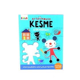 Eolo Arty Mouse Kesme Etkinlikleri Kitabı