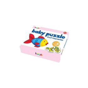 Eolo Baby Evcil Hayvanlar 12 Parça Puzzle