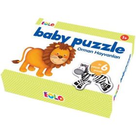 Eolo Baby Orman Hayvanları 12 Parça Puzzle