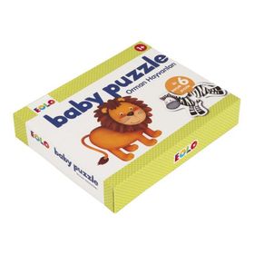 Eolo Baby Orman Hayvanları 12 Parça Puzzle