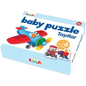 Eolo Baby Taşıtlar 12 Parça Puzzle