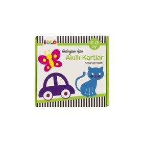 Eolo Bebeğim İçin Akıllı Kartlar 6-12 Ay Kitabı