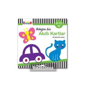 Eolo Bebeğim İçin Akıllı Kartlar 6-12 Ay Kitabı