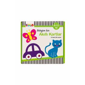Eolo Bebeğim İçin Akıllı Kartlar 6-12 Ay Kitabı