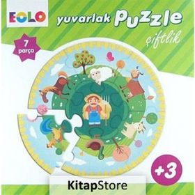 Eolo Çiftlik 7 Parça Yuvarlak Puzzle