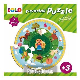 Eolo Çiftlik 7 Parça Yuvarlak Puzzle