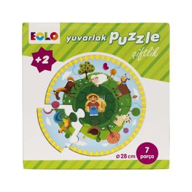 Eolo Çiftlik 7 Parça Yuvarlak Puzzle