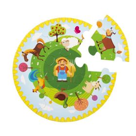 Eolo Çiftlik 7 Parça Yuvarlak Puzzle