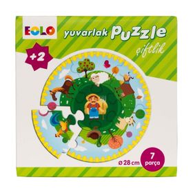 Eolo Çiftlik 7 Parça Yuvarlak Puzzle