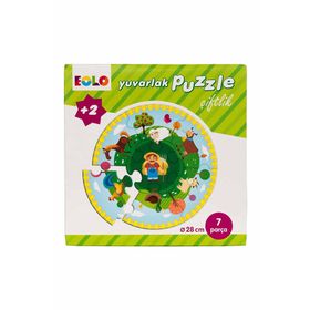 Eolo Çiftlik 7 Parça Yuvarlak Puzzle