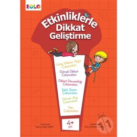 Eolo Etkinliklerle Dikkat Geliştirme 4+ Yaş Kitabı