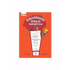 Eolo Etkinliklerle Dikkat Geliştirme 4+ Yaş Kitabı