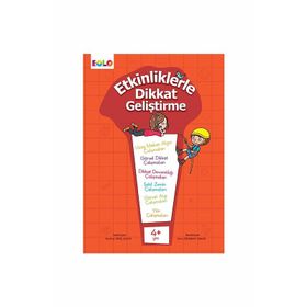 Eolo Etkinliklerle Dikkat Geliştirme 4+ Yaş Kitabı