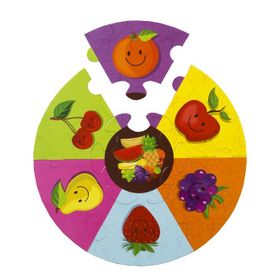 Eolo Meyveler 7 Parça Yuvarlak Puzzle