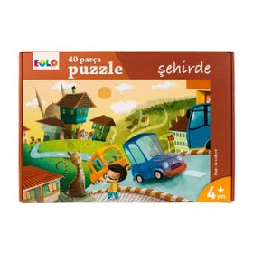 Eolo Şehirde 40 Parça Puzzle