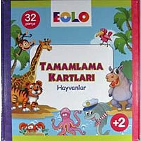 Eolo Tamamlama Kartları - Hayvanlar - Eolo Eğitici Oyuncak Komisyon