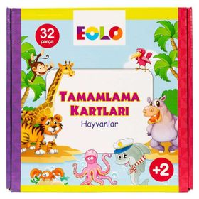 Eolo Tamamlama Kartları - Hayvanlar - Eolo Eğitici Oyuncak Komisyon