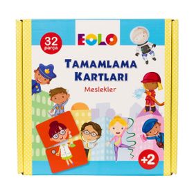 Eolo Tamamlama Kartları Meslekler Kitabı